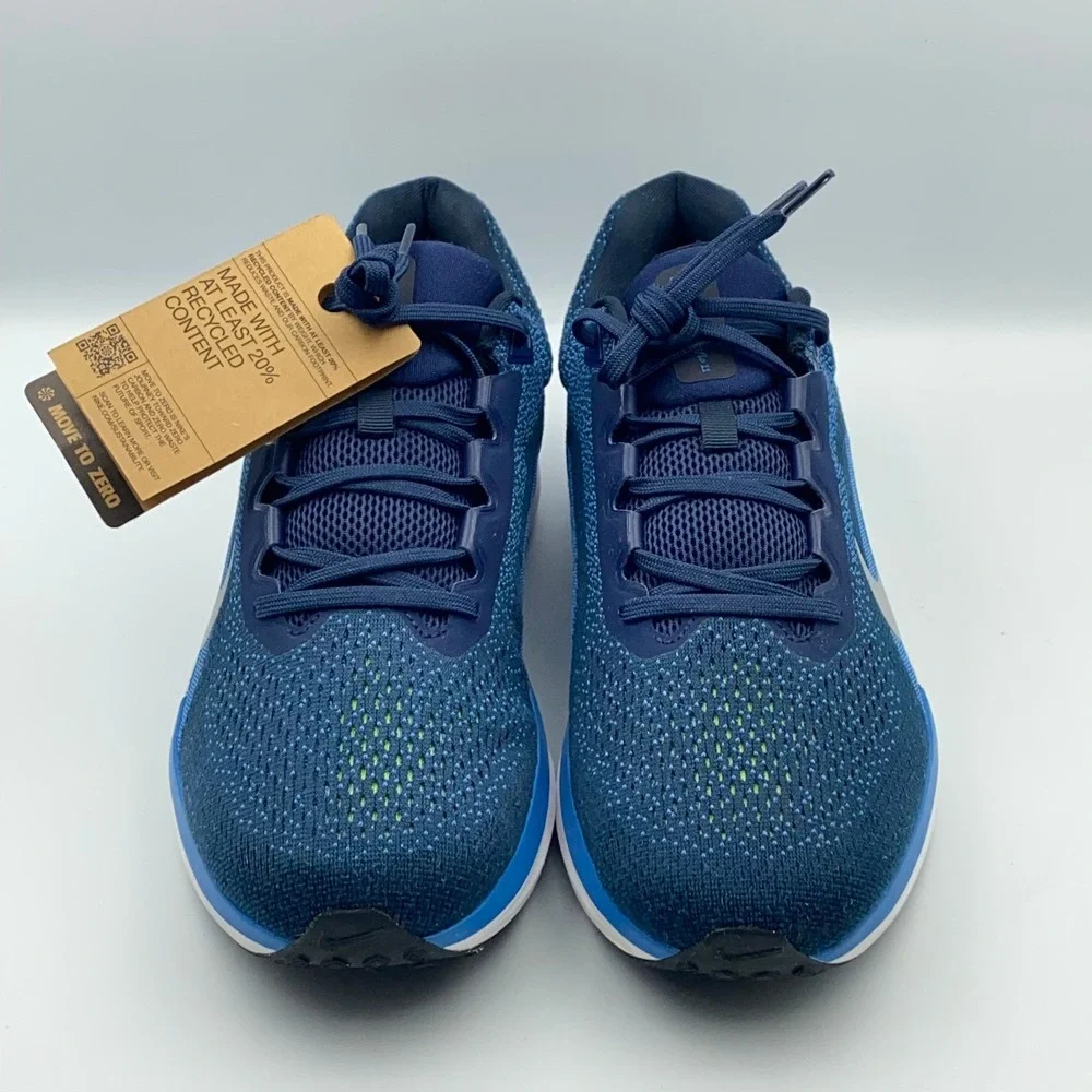 Nike Air Winflo 11 Running Shoes Midnight Navy Blue Men's Size 12 FJ9509-400